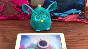 Играем с Furby Connect на планшете. Вики Сара
