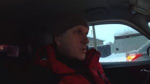 Водитель Курьер..Снегопад..Утренняя пробка..Стояк.