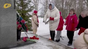 ПРАЗДНОВАНИЕ 83-Й ГОДОВЩИНЫ ОСВОБОЖДЕНИЯ ЖЕЛЕЗНОГОРСКОГО РАЙОНА ОТ ФАШИСТОВ. МИТИНГ В С. РЫШКОВО