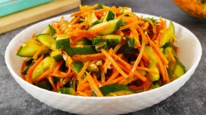 Салат из овощей по-корейски. Еще один вкусный вариант