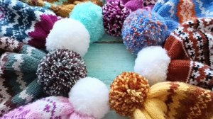 Как я делаю помпоны из пряжи