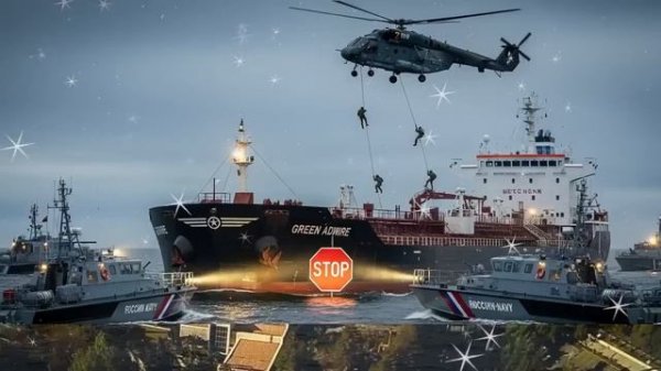 Вот это поворот.. Жёсткий сигнал Западу.. РФ впервые арестовала танкер Green Admire из Эстонии