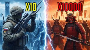 10 РУССКИХ СНАЙПЕРОВ против 10.000 САМУРАЕВ: Кто победит?