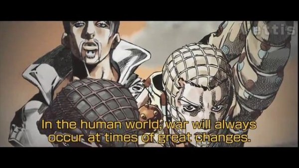 НЕВИРЯТНЫЕ ПРИКЛЁЧЕНИЕ ДЖОДЖО   ☆STEEL BALL RUN☆ финальная серия:мир голос и звёзд