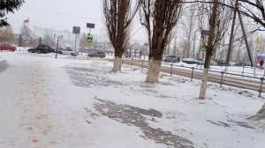 В Таловую снова пришла зима 19 февраля 2026 года