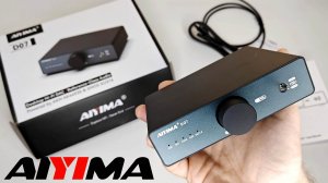 Aiyima D07 Настольный ЦАП на AK4493S и XMOS XU316 Hi-Res звук за скромные деньги