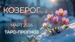 Козерог ♑ Таро прогноз на март 2026 года