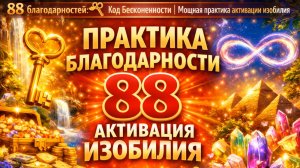 88 благодарностей 🌀 перезапуск жизни | Практика благодарности и изобилия для глубокой трансформации