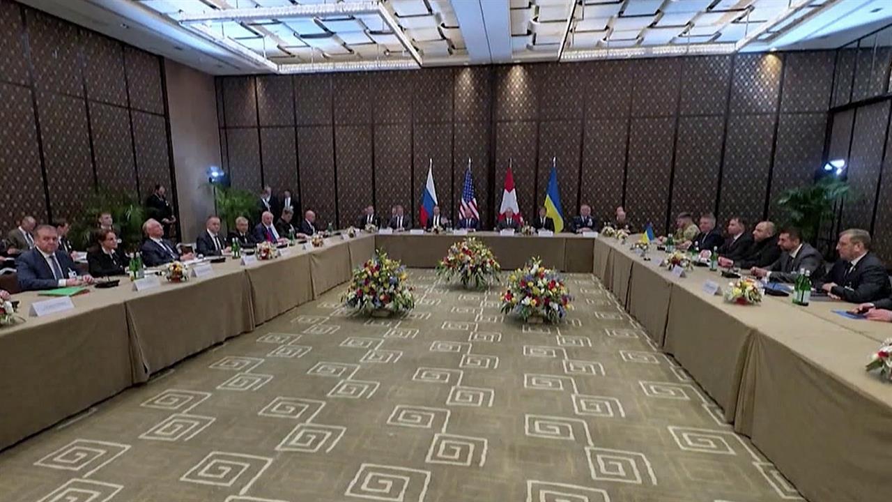 Президенту доложено об итогах очередного раунда переговоров по украинскому урегулированию смотреть онлайн