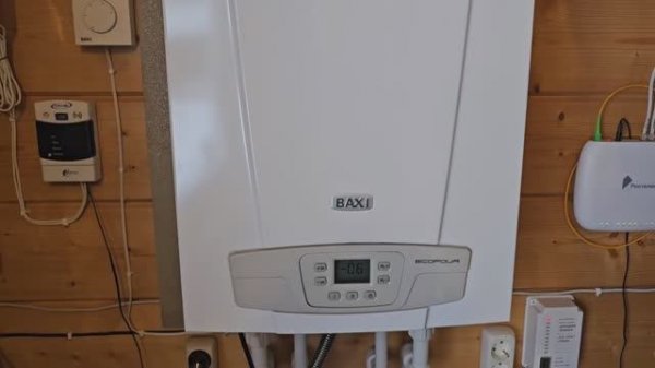 Как установить термостат и датчик уличной температуры на газовый котёл Baxi