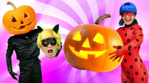 ЛЕДИ БАГ И СУПЕР КОТ ГОТОВЯТСЯ К ХЭЛЛОУИНУ! 🎃👻 Кен напугал Барби, и в неё вселилась АКУМА! 😱⚡