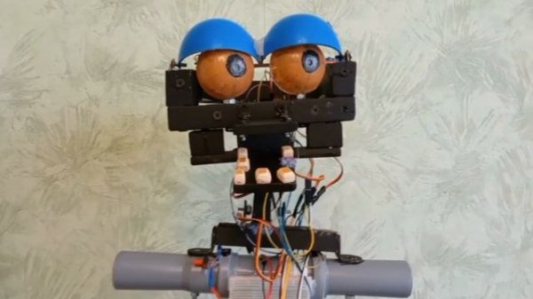 робот аниматроник на базе arduino 🤩
