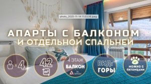 МАНСАРДНЫЕ АПАРТАМЕНТЫ |№11 | 4 этаж