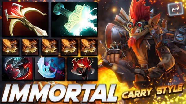 TECHIES CARRY STYLE — профессиональный геймплей в Dota 2 [Смотри и учись]