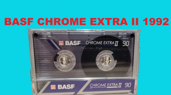 BASF CHROME EXTRA II 1992! ЛЮБИМАЯ СТЕКЛЯШКА 2го ТИПА!