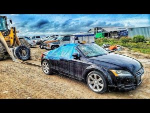 Утопленная AUDI жила, но не долго! Оживление ауди ТТ