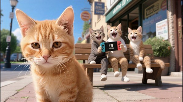«Котёнок хочет Nintendo Switch... Вы не поверите, что сделала Мама-Кошка! 😭🎮»