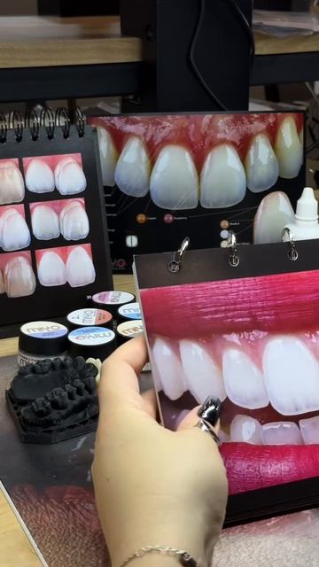 Так проходит обучение техников по окрашиванию красками MIYO ♥️🦷