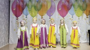 Ансамбль "Потешки" ДШИ №13 с.Сосновка, 1. РНП "Шёл Ванюша по угору"