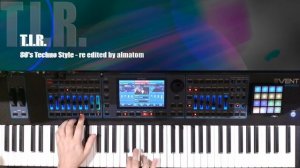 Музыка из Итальянского сериала про Дальнобойщиков на синтезаторе / T. I. R. - Ketron Event