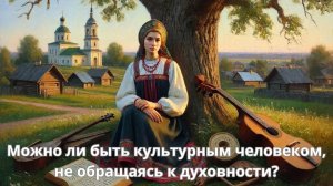 Можно ли быть культурным человеком, не обращаясь к духовности? Интервью с Вячеславом Рузовым