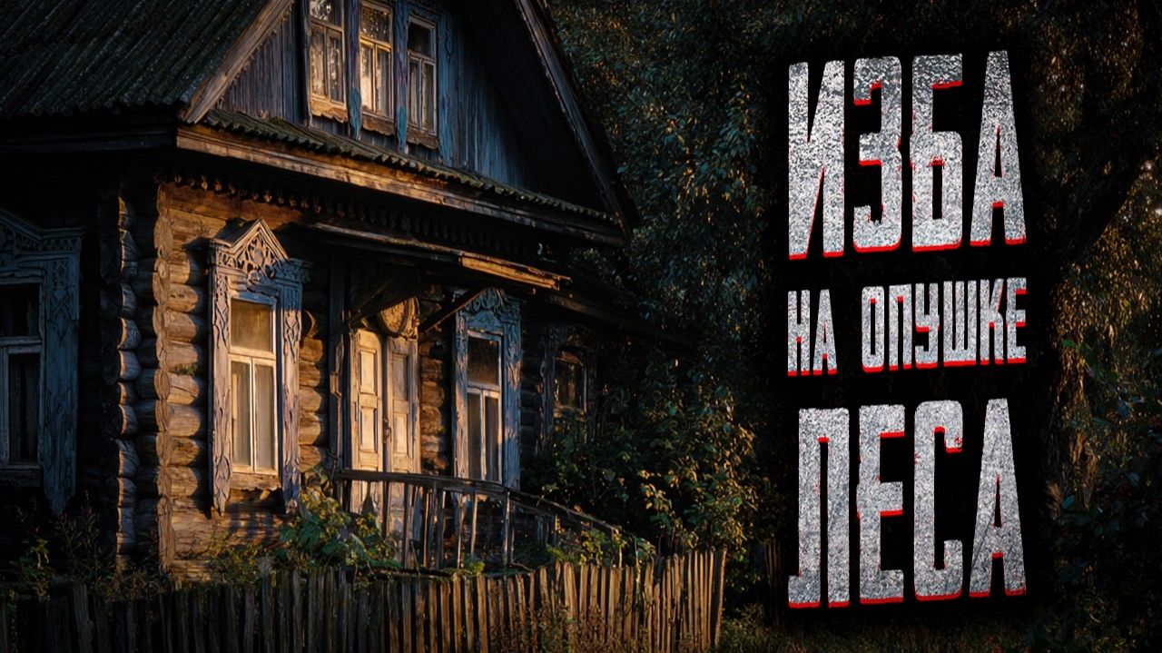 Изба на опушке леса. Страшные истории на ночь. Мистика. Страшилки на ночь. смотреть онлайн