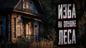 Изба на опушке леса. Страшные истории на ночь. Мистика. Страшилки на ночь.