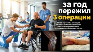 Малоберцовый нерв операция Отвисшая стопа Пкс связок колена