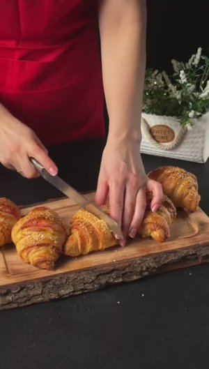 Такие круассаны станут отличным перекусом 😍