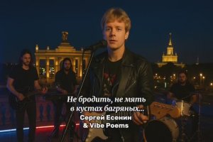 Не бродить, не мять в кустах багряных… Сергей Есенин & Vibe Poems