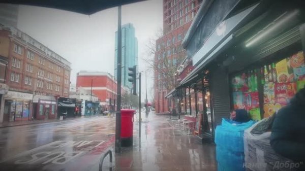 ☔️ Прогулка по дождливому Лондону от Олд-стрит до Риджент
