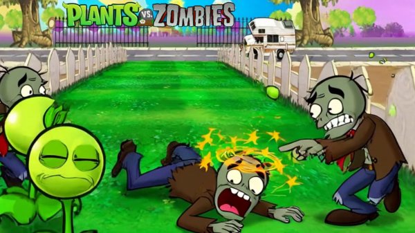 Зомби против растений! Plants vs Zombies ПвЗ PvZ Растения против Зомби