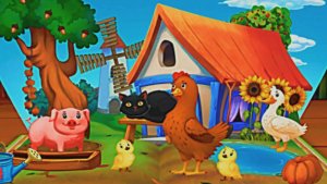 Сказка Рыжая Курочка | Поучительная История о том что Посеешь то и Пожнешь