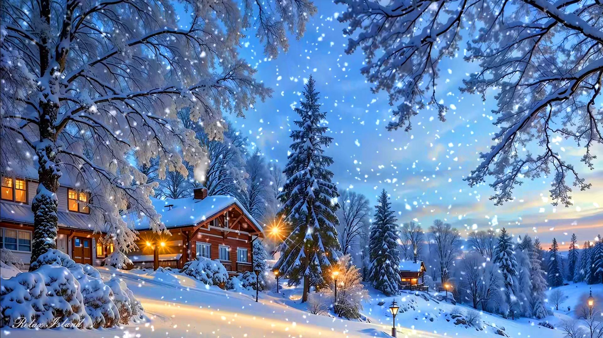 ❄️ НЕВЕРОЯТНО КРАСИВАЯ УСПОКАИВАЮЩАЯ МУЗЫКА ДЛЯ СНА 🎵 ЗИМНЯЯ РАССЛАБЛЯЮЩАЯ РЕЛАКС МУЗЫКА ДЛЯ ДУШИ смотреть онлайн