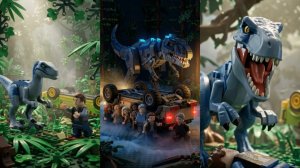 LEGO Динозавры | ИИ‑анимации | Сборник коротких клипов