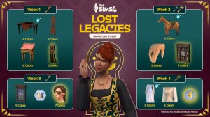 The Sims 4 событие “Затерянное наследие” — Первая неделя! Прохождение квеста Знакомство с Даронгами.