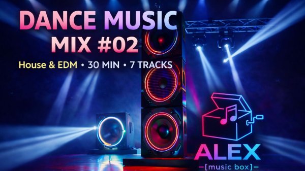 DANCE MUSIC MIX #02 | House & EDM | 30 Min (7 Tracks)