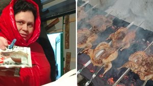 Перепела на мангале/ Заказ с ВБ/ Подарок мужу на 23 февраля/