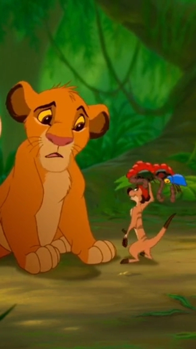 Новый рацион Симбы "скользко, но питательно" Король Лев