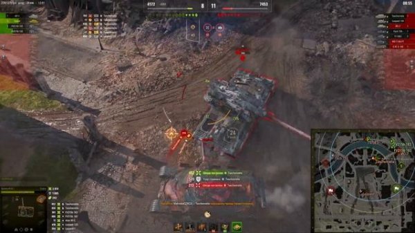 [Fermani wot] Szakal ● Городской разнос. Устроил чистку улиц против шести!