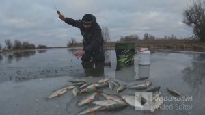 порыбачил от души на мормышку.натягал рыбы одну за одной