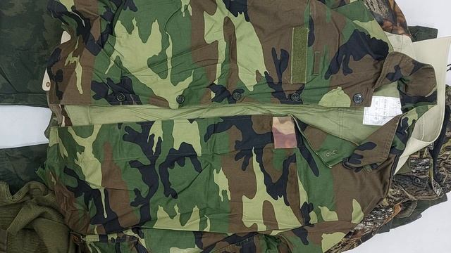 Одежда для охоты и рыбалки в стиле милитари секонд оптом 3 пак