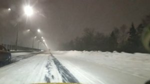 Школа Октавия А8! Яндекс такси. Московский снегопад!