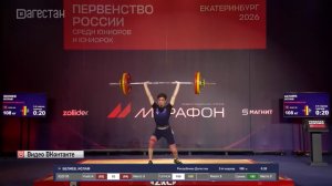 Дагестанский штангист Ислам Белиев взял бронзу российского первенства