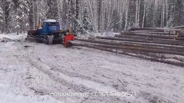 Захват трелевочный ЛТЗ-140 для ДТ-75 +7-964-635-56-71