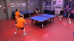 I ф. Сергеев/Ланцетова (1149) - Чирков/Нельсон (1382) 08.02 Парный МИКСТ настольный теннис