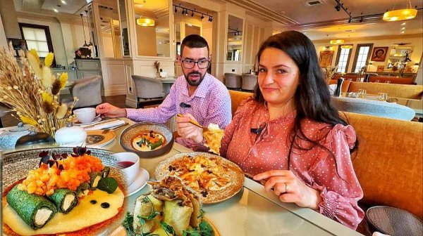 Севастополь сегодня — наслаждаемся блинами! Приморский бульвар. Новый Херсонес: цены, еда. Крым 2026