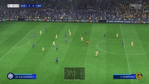 Футбол. Лига Чемпионов. Будё-Глимт - Интер. Обзор матча [FIFA 23]
