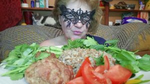 Мукбанг ГОТОВА Сожрать СЛОНА! Спасибо Любимому МУЖУ!