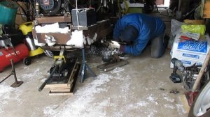 Ремонт полуоси мини погрузчика